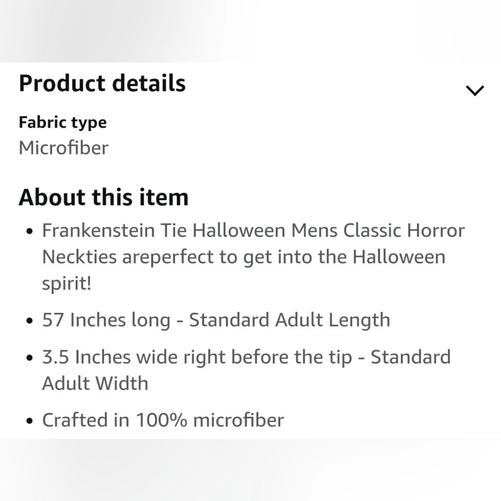 FRANKENSTEIN NECKTIE - Picture 4 of 4